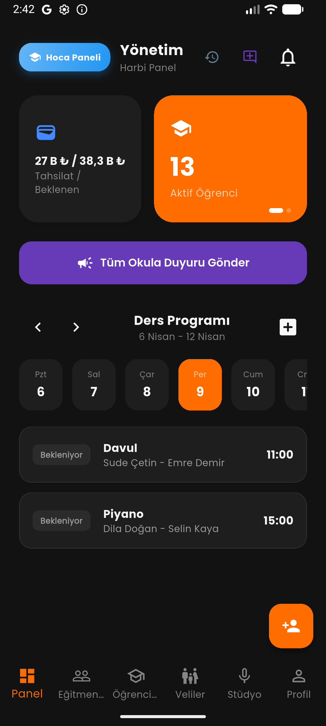 Dashboard Preview